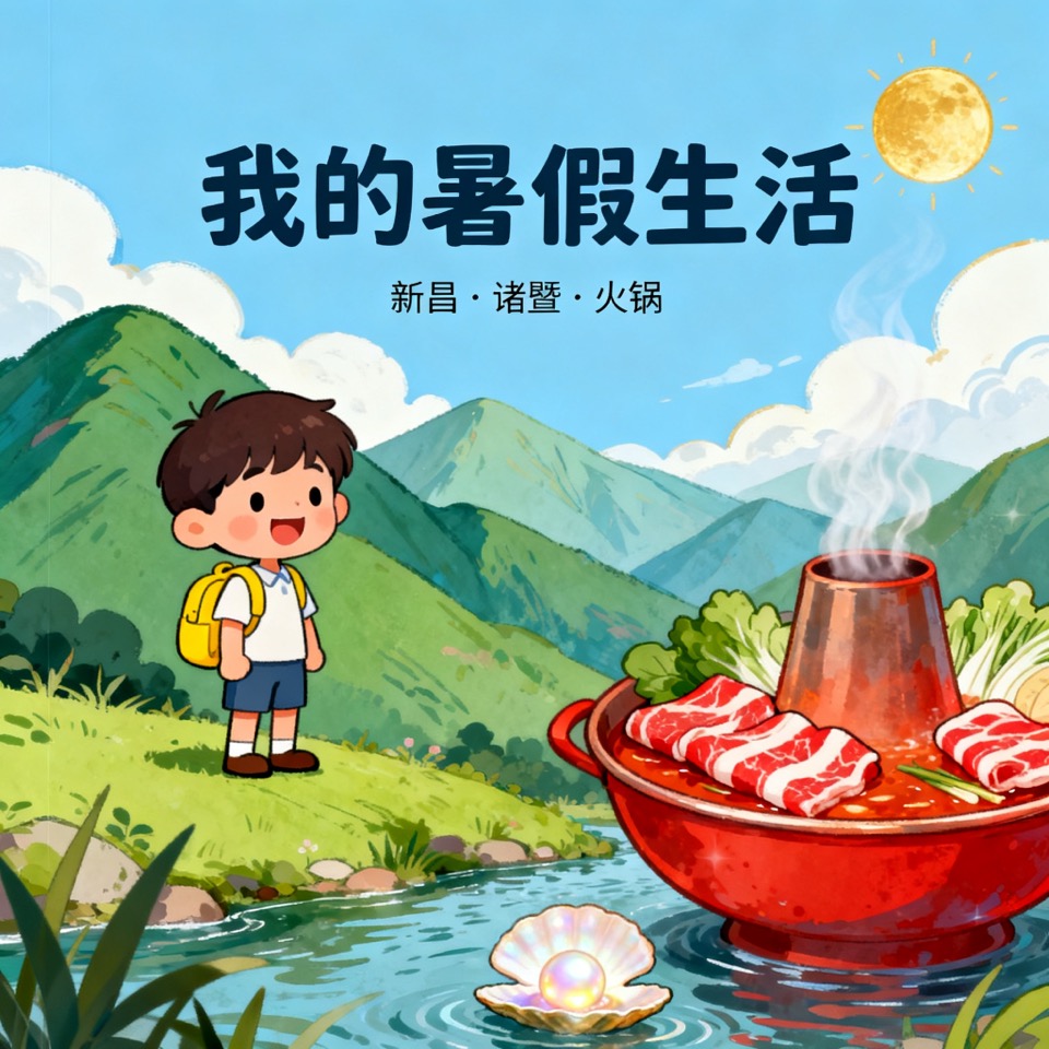 我的暑假生活 · 绘本